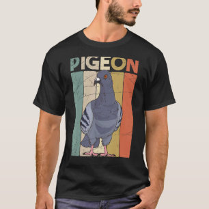 Bird Pigeon Racing Animal Retro Pigeon T-Shirt