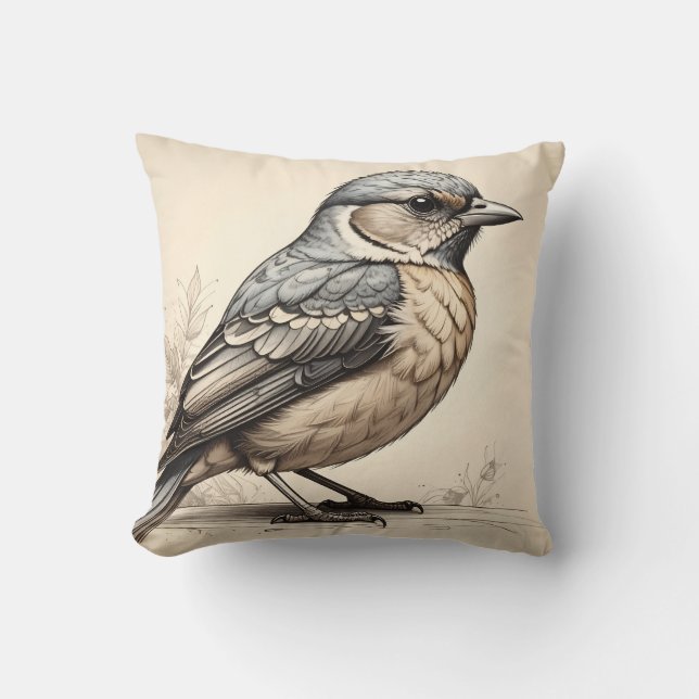 Bird Pillow (Front)