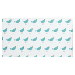 Bird  pillow case