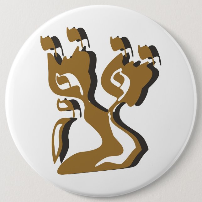 Bird Pinback Button (Front)