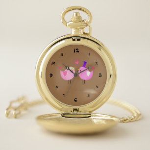 bird pocket watch