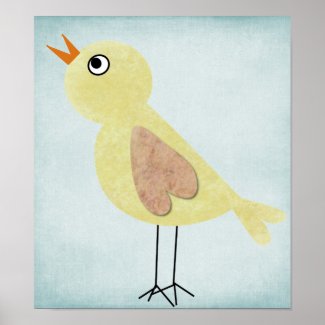 bird poster print