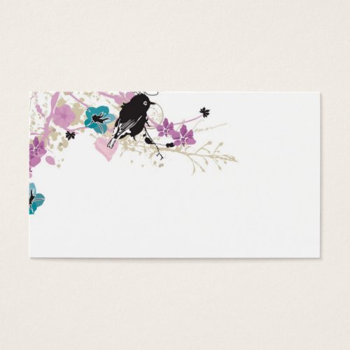 Bird Profile Card Business Card Templates