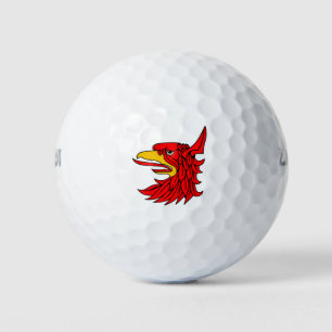 Bird Red Creature Beak Golf Balls