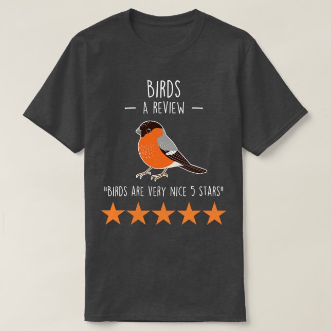 Bird Review T-Shirt (Design Front)