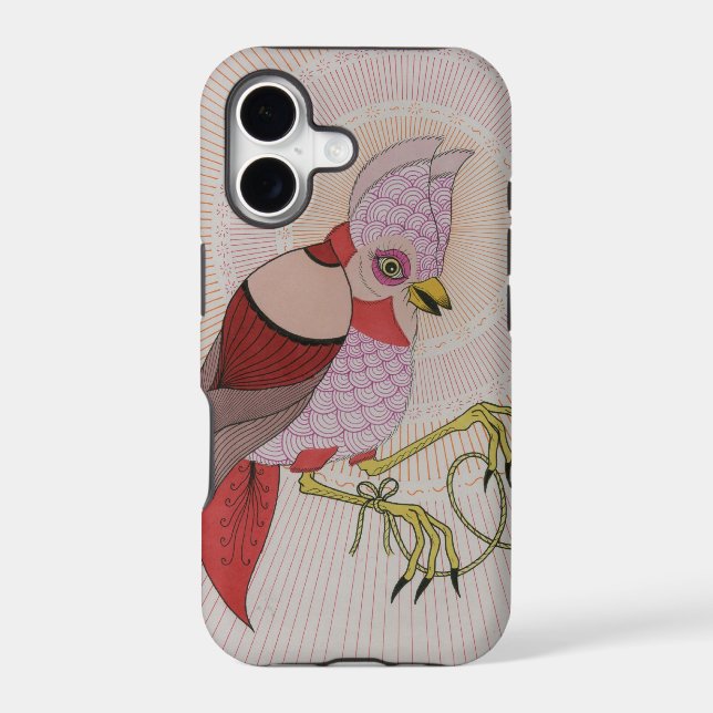 bird rope iphone case (Back)