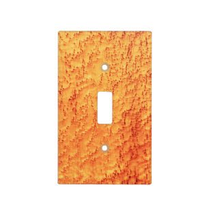 Bird’s Eye Maple Wood Grains Image Light Switch Cover