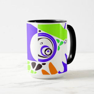 Bird’s Nest - Indigo White Mug