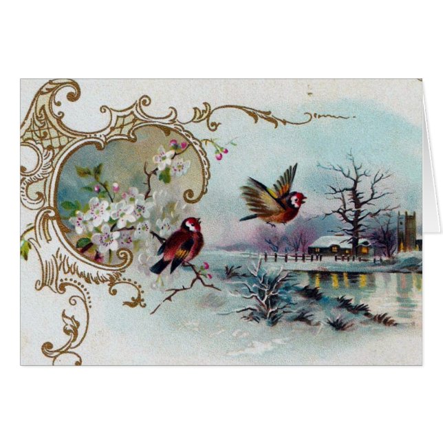 Bird Scene Cards (Front Horizontal)