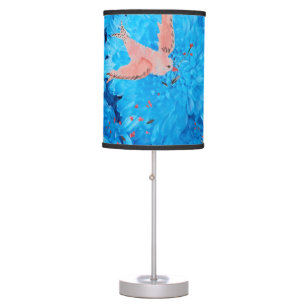 Bird Seamless Pattern  Table Lamp