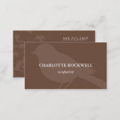 Bird Silhouette Business Card (Front/Back)