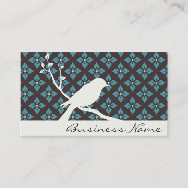 Bird Silhouette Business Card (Front)