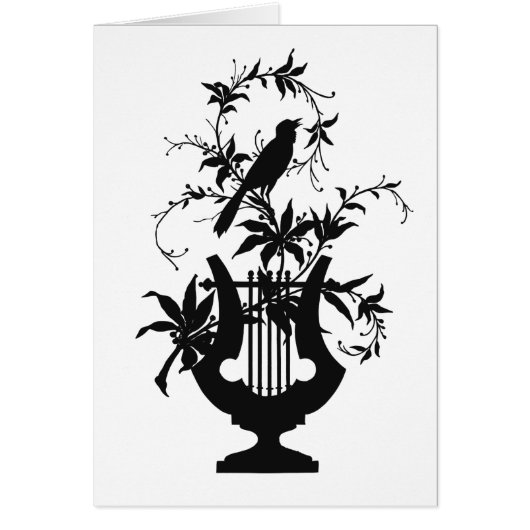 Bird silhouette cards (Front)