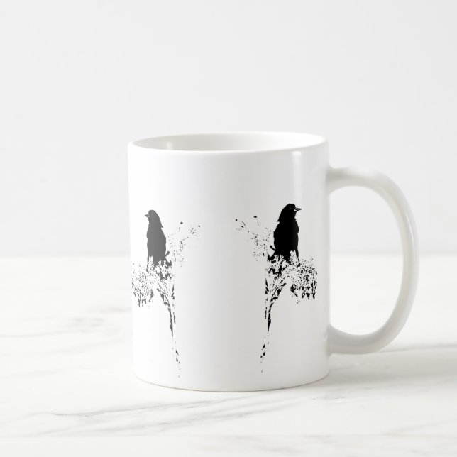 Bird Silhouette Coffee Mug (Right)