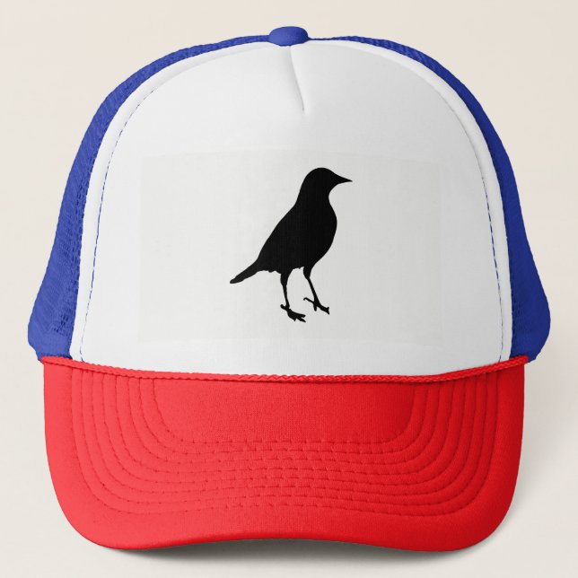 Bird Silhouette Trucker Hat (Front)