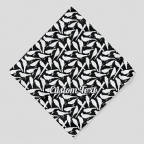 Bird Silhouettes Pattern Bandana