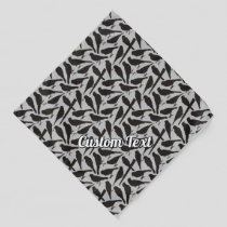 Bird Silhouettes Pattern Bandana