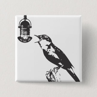 BIRD SINGING BUTTON