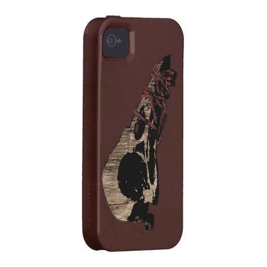 Bird Skull Case-Mate iPhone Case (Back/Right)