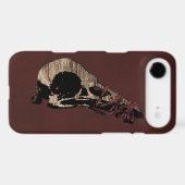 Bird Skull Case-Mate iPhone Case (Back (Horizontal))