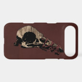 Bird Skull Case-Mate iPhone Case (Back (Horizontal))