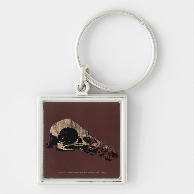 Bird Skull Keychain (Front)