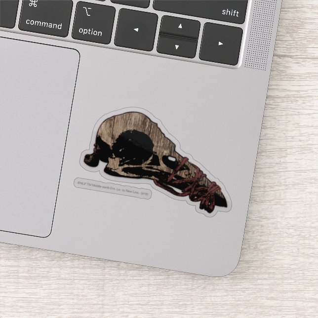 Bird Skull Sticker (Detail)