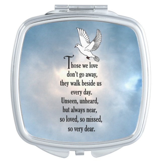 Bird "So Loved" Poem Vanity Mirror (Front)