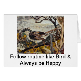 Bird Sparrow Cards