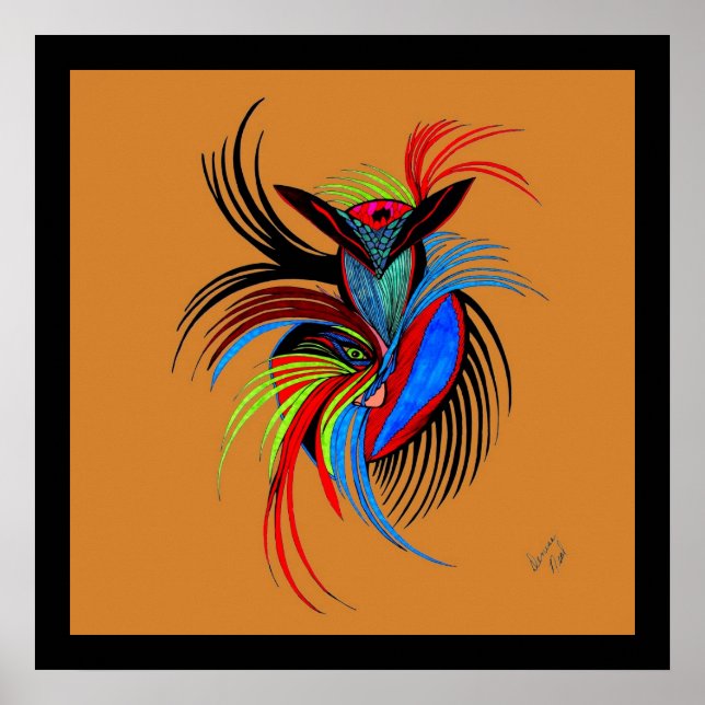 Bird Spirit Poster (Front)