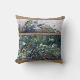 Bird Studies, Bruno Liljefors Throw Pillow