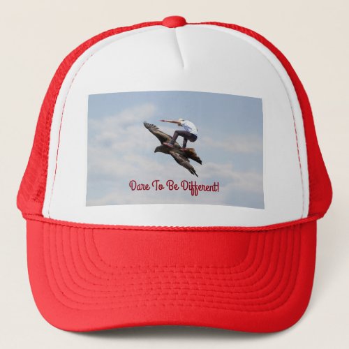 Bird Surfing Trucker Hat