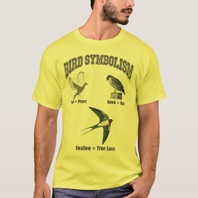 Bird Symbolism T-Shirt (Front)