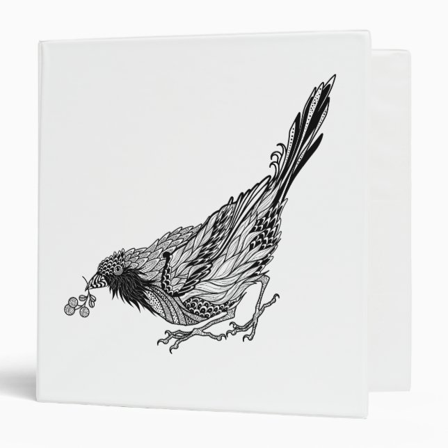 Bird Tattoo Binder (Front/Inside)