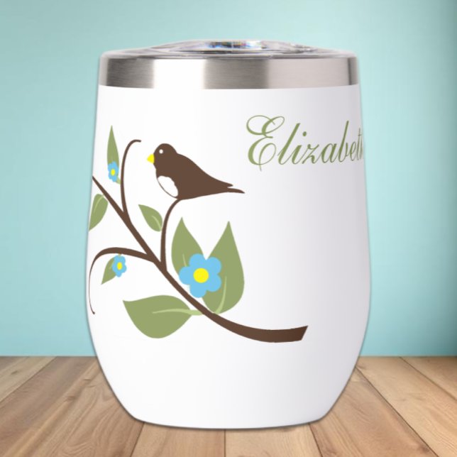Bird Thermal Wine Tumbler (Creator Uploaded)