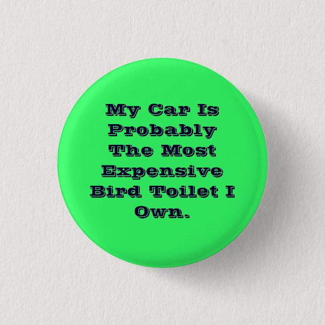 Bird Toilet Button (Front)