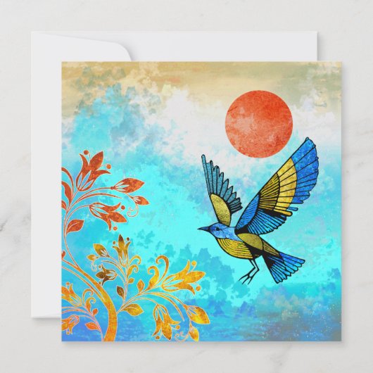 Bird Tree Sun (Back)