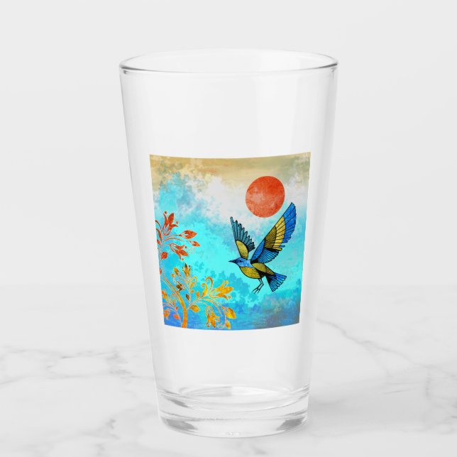 Bird Tree Sun Glass (Front)