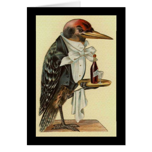 Bird Waiter Cards (Front)