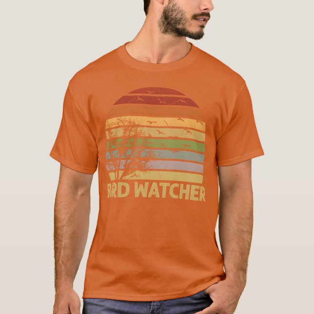 Bird Watcher Birding Birdwatching Bird Whirer gift T-Shirt (Front)