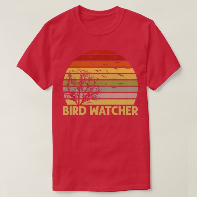 Bird Watcher Birding Birdwatching Bird Whisperer  T-Shirt (Design Front)