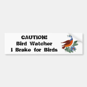 Bird Watcher Bumper Sticker