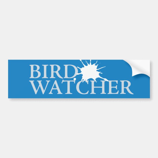 Bird Watcher Bumper Sticker (Front)