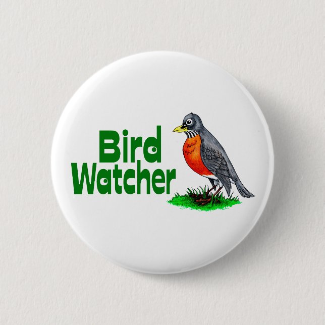 Bird Watcher Button (Front)