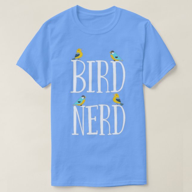 Bird Watcher Funny Design  Bird Nerd  T-Shirt (Design Front)