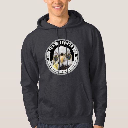 Bird Watcher Funny Eagle Watching Birder Hoodie