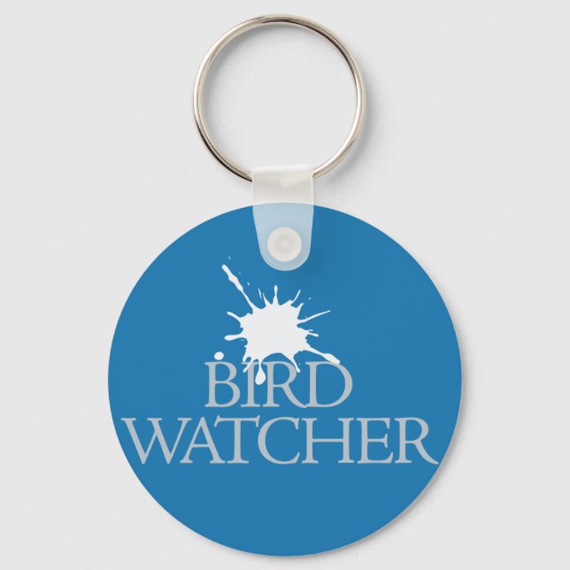 Bird Watcher Keychain (Front)