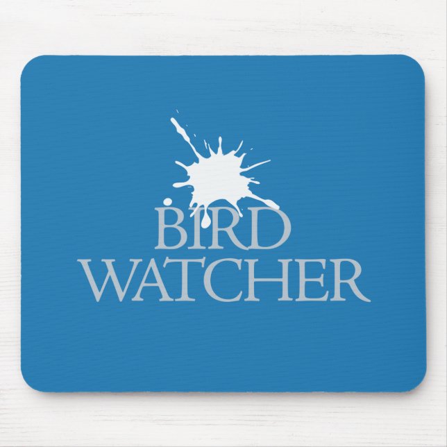 Bird Watcher Mouse Pad (Front)