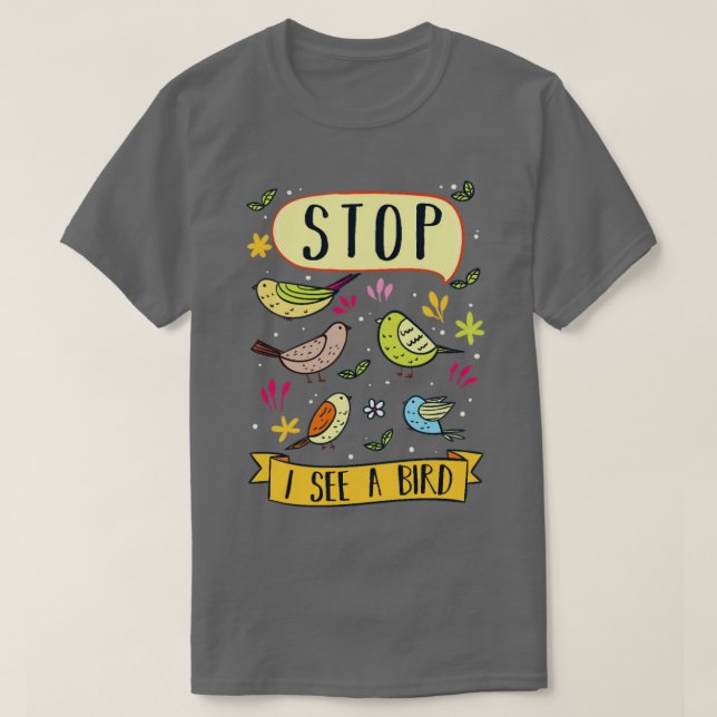 Bird Watching  8  T-Shirt (Design Front)