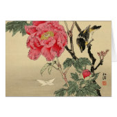 Bird watching a butterfly (Front Horizontal)